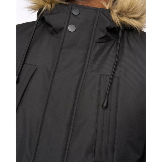 Crosshatch Heren Parkmoore MVE Parka (Zwart) - Image 3