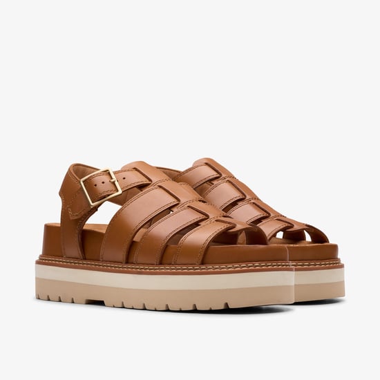 Orianna Twist Tan Leather Sandalen - Image 4