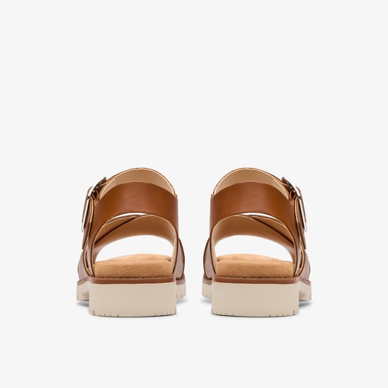 Orinoco Cross Tan Leather Sandalen - Image 5