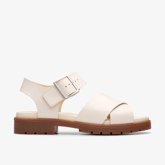 Orinoco Cross Cream Leather Sandalen - Image 1