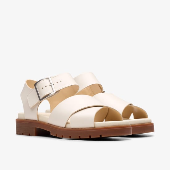 Orinoco Cross Cream Leather Sandalen - Image 4