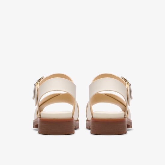 Orinoco Cross Cream Leather Sandalen - Image 5