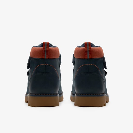 Heath Strap O Navy Boots - Image 5