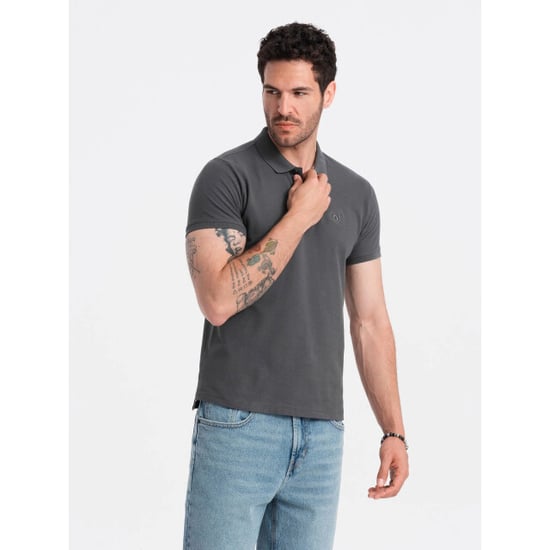 Ombre Poloshirt heren korte mouw - 0100dg - Image 1