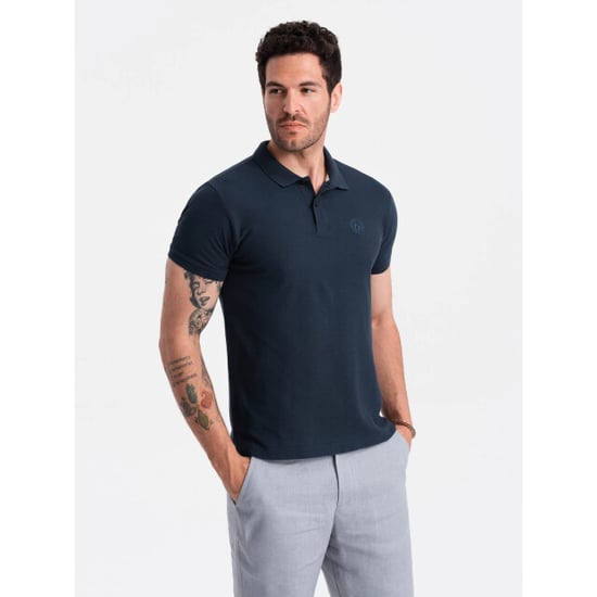 Ombre Poloshirt heren korte mouw - - Image 3