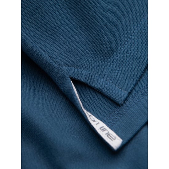 Ombre Poloshirt heren korte mouw donker - Image 5