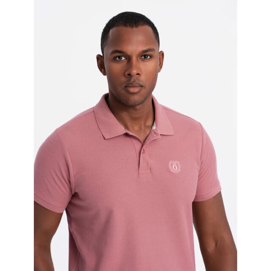 Ombre Poloshirt heren korte mouw donker 0100-dro - Image 3