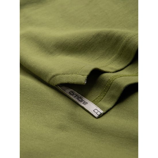 Ombre Poloshirt heren korte mouw kleur 0100-ol - Image 5