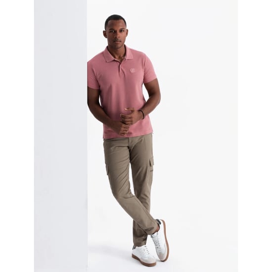 Ombre Poloshirt heren korte mouw donker 0100-dro - Image 6