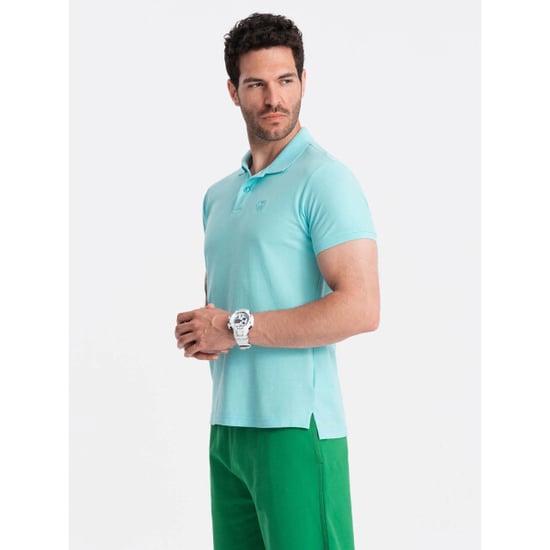 Ombre Poloshirt heren korte mouw - - Image 4
