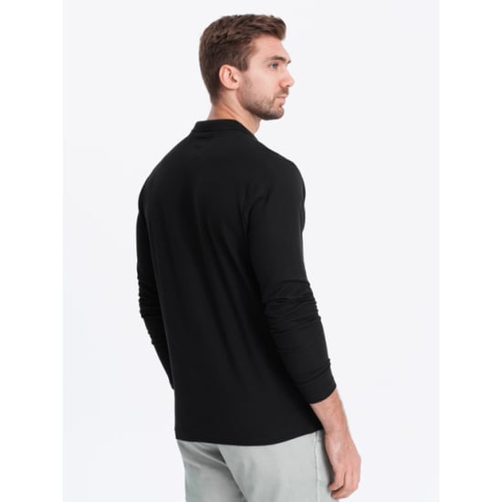 Ombre Poloshirt heren longsleeve - jergen - Image 4