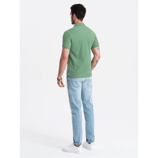 Ombre Poloshirt heren korte mouw - - Image 4