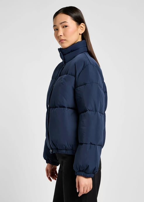 GB - Lee - Relaxed short Puffer Jacket - Indigo - Image 4