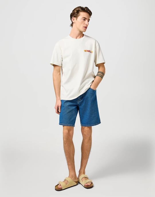 GB - Wrangler - Big Graphic - Tshirt - White - Image 2