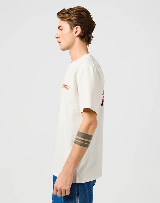 GB - Wrangler - Big Graphic - Tshirt - White - Image 3