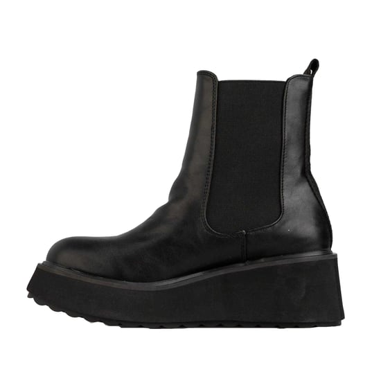 Rocket Dog Dames/Dames Heyday Platform Enkellaarsjes (Zwart) - Image 3