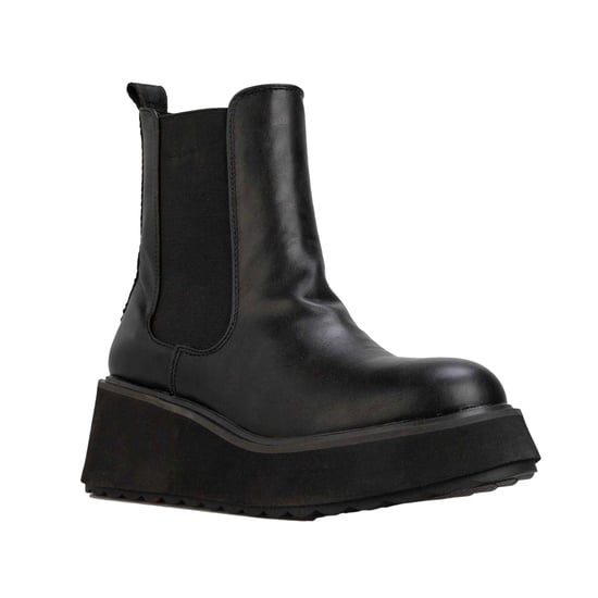 Rocket Dog Dames/Dames Heyday Platform Enkellaarsjes (Zwart) - Image 4