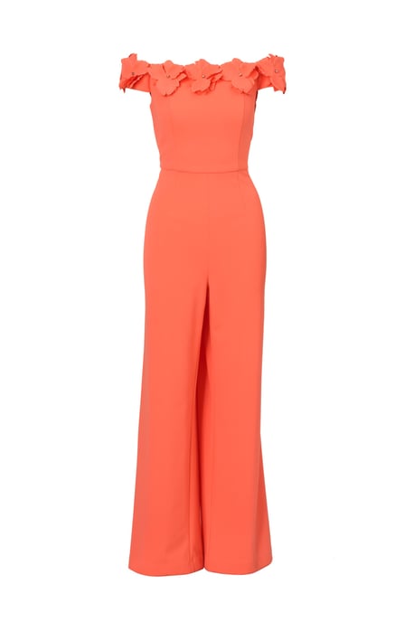 Crepe Rosette Jumpsuit - Image 4
