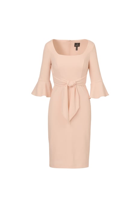 Bell Sleeve Tie Front Dress - Image 4
