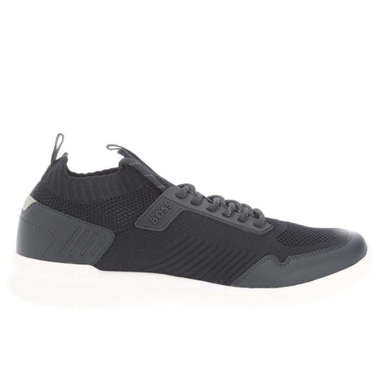 Boss Mens Extreme Suede Running Trainers (Mörkblå) - Image 1