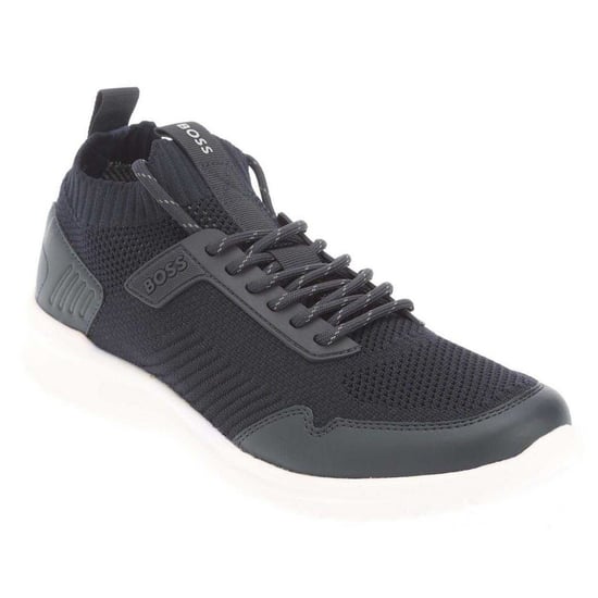 Boss Mens Extreme Suede Running Trainers (Mörkblå) - Image 3