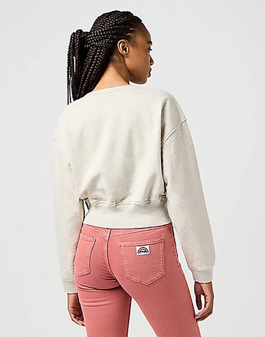 GB - Wrangler - Relaxed - Sweatshirt - Oat - Image 3