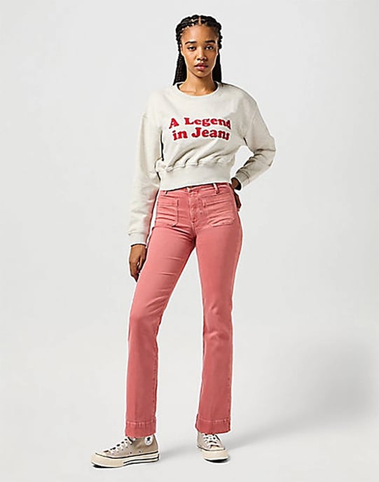 GB - Wrangler - Relaxed - Sweatshirt - Oat - Image 5
