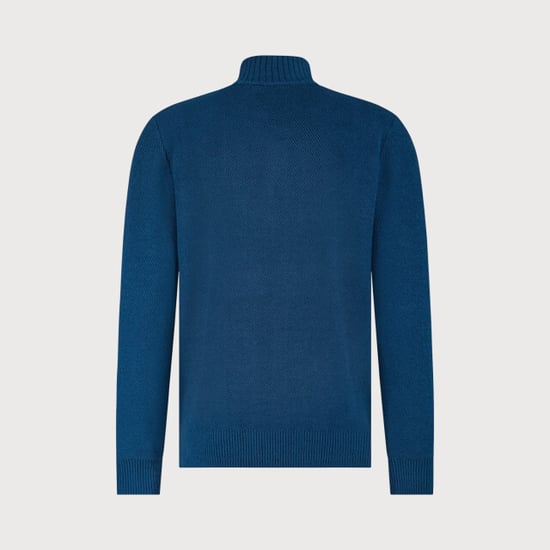 Blue Industry De chenille half-zip pullover | - Image 4