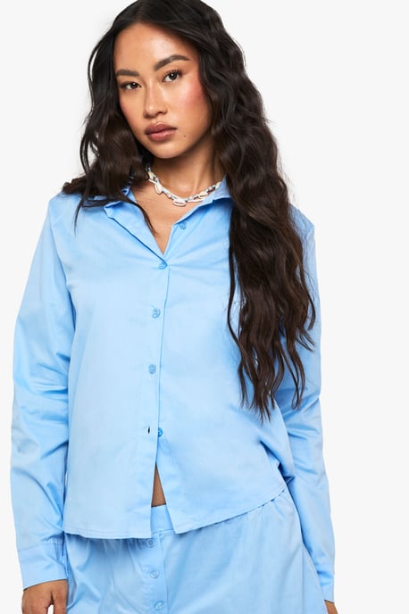 Cotton Poplin Shirt & Short Set - Image 4