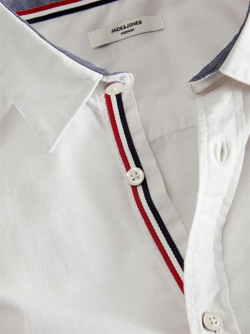 Jack & Jones Mens Shirt Short Sleeve - Image 3