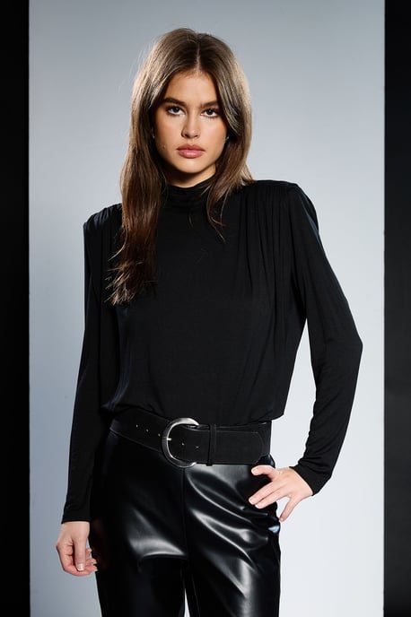 Runway 1.8.1.8 Jersey Shoulder Pad T-shirt - Image 1