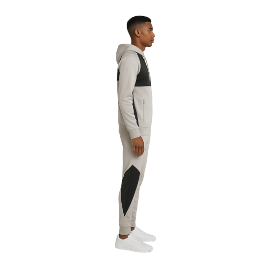 D-Rock Mens Zip Up Hoodie Joggers Tracksuit Set - Image 3