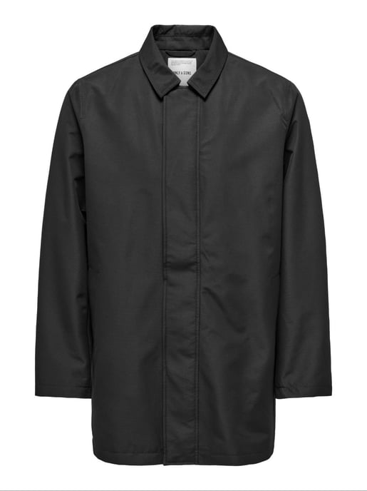 Only & Sons Mens Long Coat Lightweight Autumn Winter - Image 6
