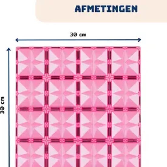 Coblo Magnetische basisplaten pastel 2 delig - Image 4
