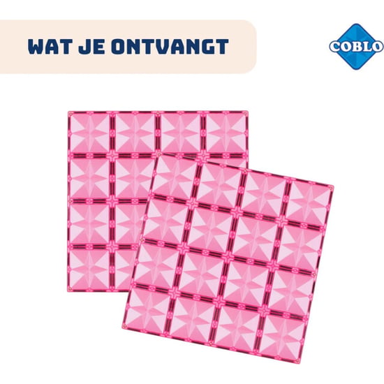 Coblo Magnetische basisplaten pastel 2 delig - Image 6