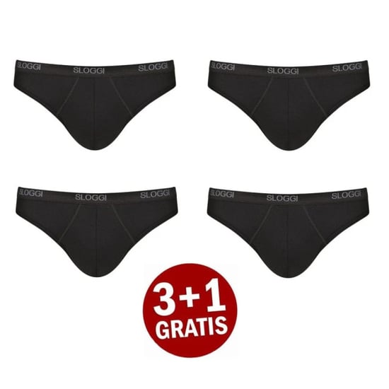 Sloggi Basic mini 4-pack zwart - Image 1