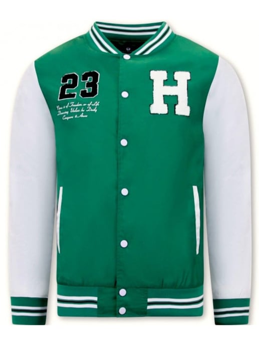 Tony Backer Dunne baseball jacks zomer groen - Image 1