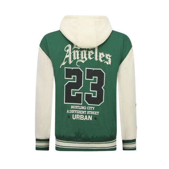 Enos Baseball jas met capuchon oversized bomberjack - Image 5