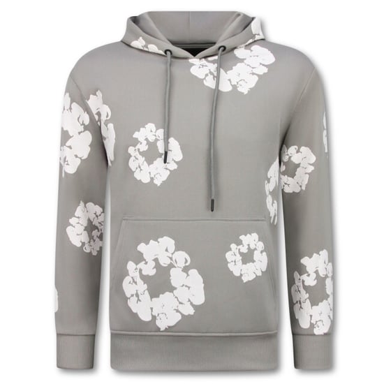 Top-Star Dik geweven trainingspak met bloemenprint all over print bloemenpak - Image 5