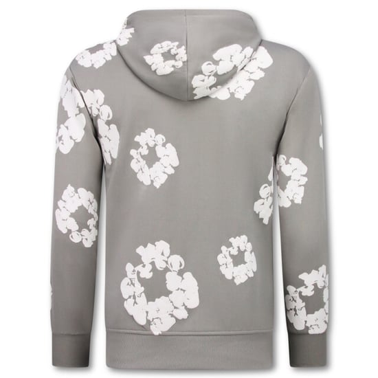 Top-Star Dik geweven trainingspak met bloemenprint all over print bloemenpak - Image 6
