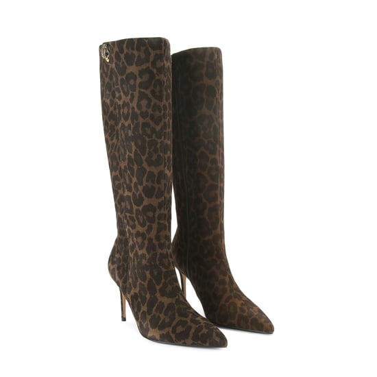 Kurt Geiger London Suede Belgravia Knee Boots - Image 2