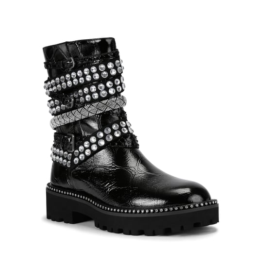 Kurt Geiger London Leather Multi Strap Flat Boots - Image 2