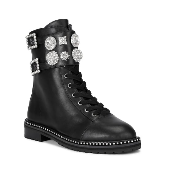 Kurt Geiger London Leather Stoop Combat Boots - Image 2