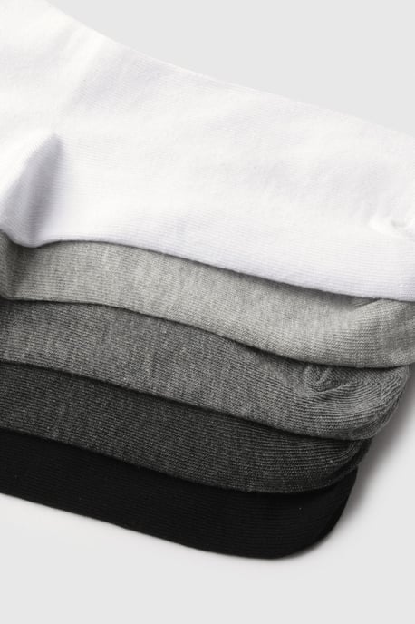 Monochrome Sports Socks 5 Pack - Image 3