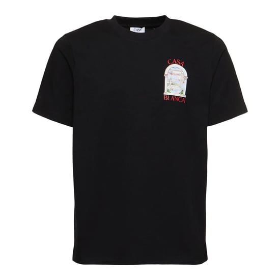 Casablanca Men's T-Shirt Le Passage in Black - Image 1