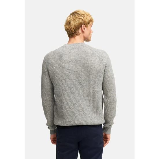 Kronstadt Po29422 dorsey crew neck knit ks35009 grey mix - Image 6