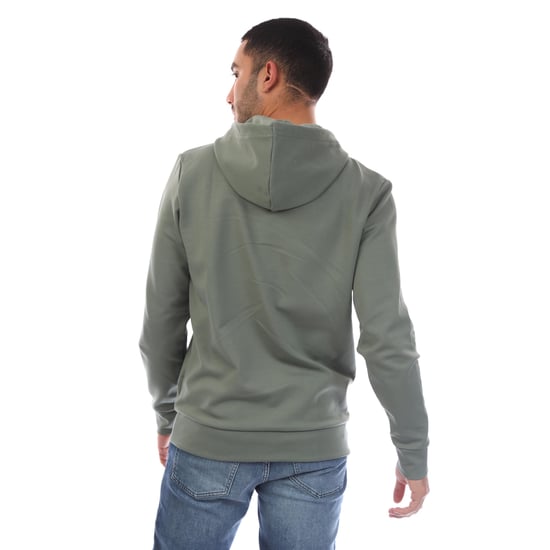 Men's Boss Soody Zone Sweatshirt in Green - Image 4
