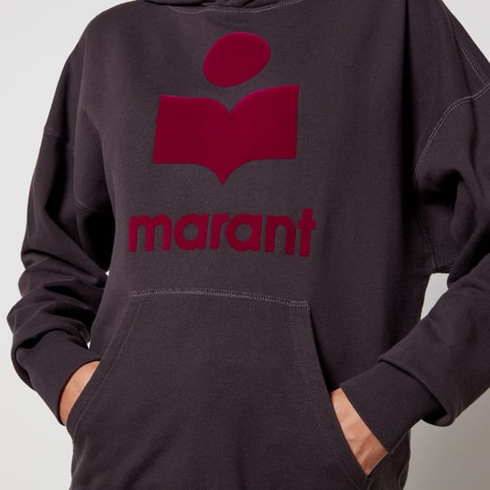 Damessweater Isabel Marant Etoile Mansel Hooded Sweatshirt in Taupe - Image 3
