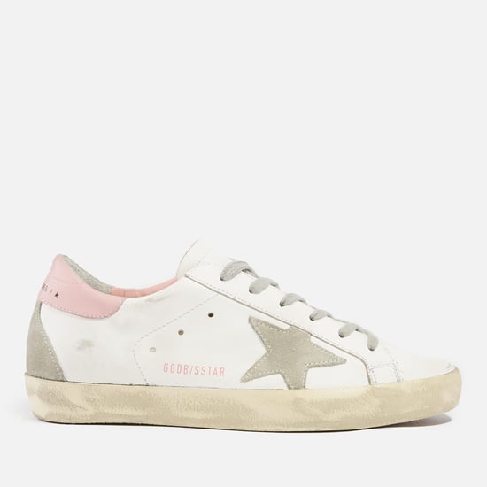 Kvinnors Golden Goose Superstar läder sneakers i vitt - Image 1
