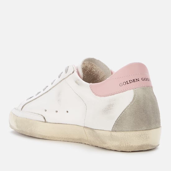 Kvinnors Golden Goose Superstar läder sneakers i vitt - Image 2